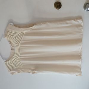 Cream blouse